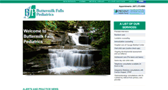 Desktop Screenshot of buttermilkfallspediatrics.com